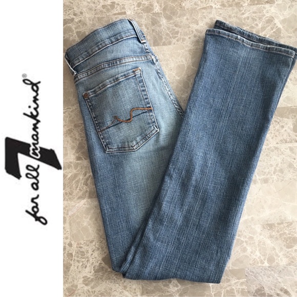 7 for Mankind slim fit bootcut Jeans - Picture 1 of 2